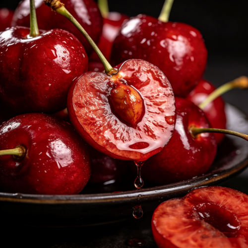 🍒Black Cherry Plant Kit – American & Chilean Varieties for Home Garden -ZZZ