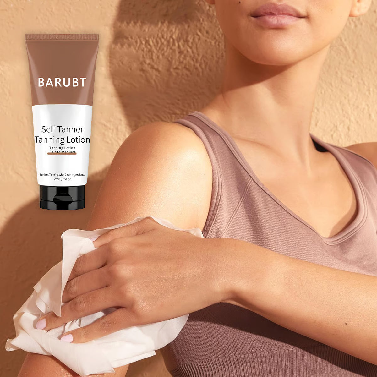 🌞 Get the Ultimate Sunless Glow✨ Beauty by EST Lotion – For a Natural, Streak-Free Tan-TY