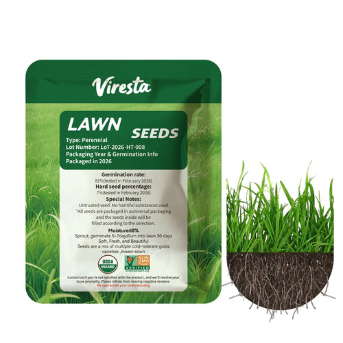 💥Early Spring Sale 49% OFF💚 All-Season Grass Seed Blend | Fast, Durable & High-Germination for Premium Turf-EV