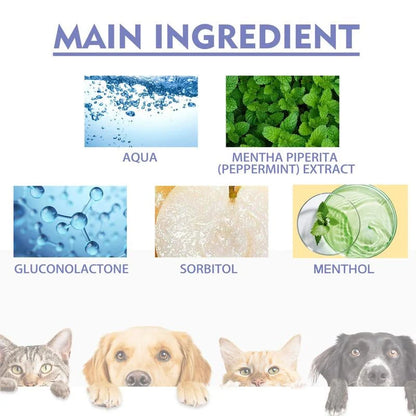 Pet Oral Care Spray – Fresh Breath & Cleaner Teeth, No Brushing Needed-BP