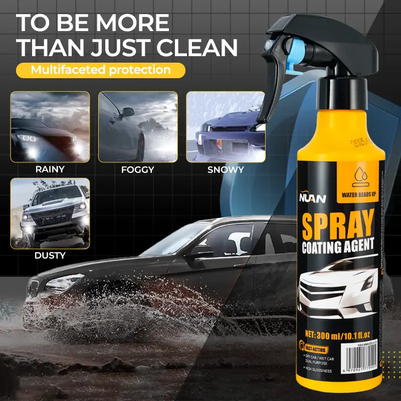 ⏰ÚLTIMO DÍA 49% DE DESCUENTO🔥 Aerosol nanorecubridor para autos - Recubrimiento de nanocristales, recubrimiento cerámico para autos, hidrofóbico superior y protección duradera, accesorios para autos, cosas para autos - EV