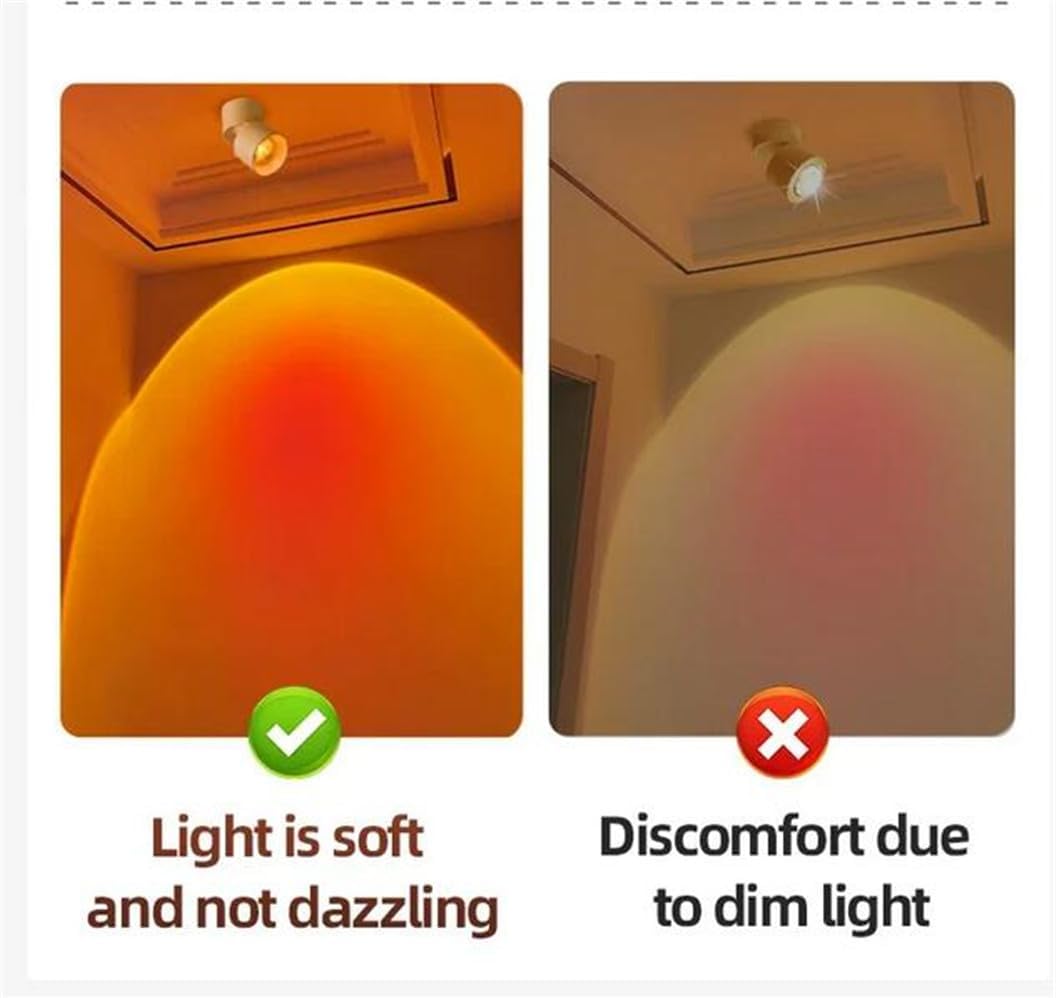 💕Hot sale 49% OFF💖Sunset Spotlight Led Down Lamp for Decoration Living Bedroom Hallway-OA
