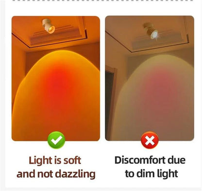 💕Hot sale 49% OFF💖Sunset Spotlight Led Down Lamp for Decoration Living Bedroom Hallway-OA