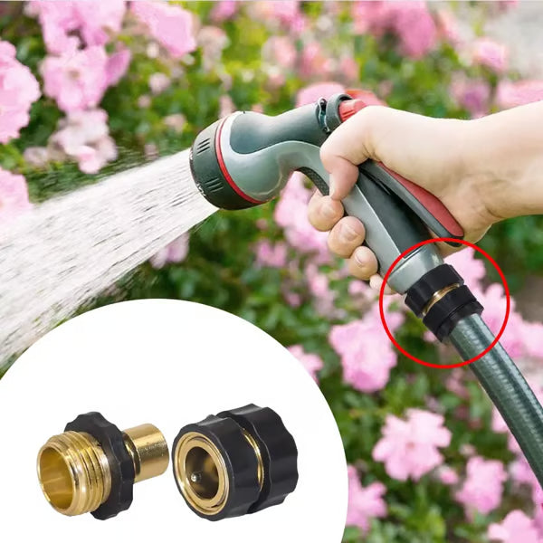 3/4 Inch Garden Hose Quick Connector -KKK