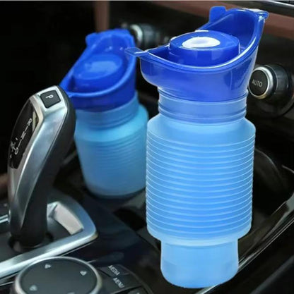 Urinal Car Urinal Bucket Outdoor Standing Urine Emergency Travel Portable Reusable Shrinkable Camping Toilet Urine Leak-OA