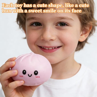 🔥Últimas 3 Horas: 70% DCTO🔥Blandito de Purpurina con Forma de Dumpling, Tamaño Gigante, Juguete Sensorial para Adultos y Niños-FO