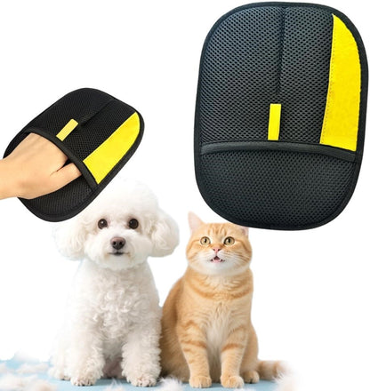 Guantes electrostáticos para eliminar el pelo de mascotas: Limpieza rápida - Reutilizables y lavables-OA
