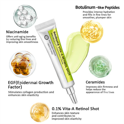 🔥Final 3 Hours: 70%OFF🔥 Botulinum & Vita-A Retinol Shot Wrinkle-Lift Tightening cream✨-EV
