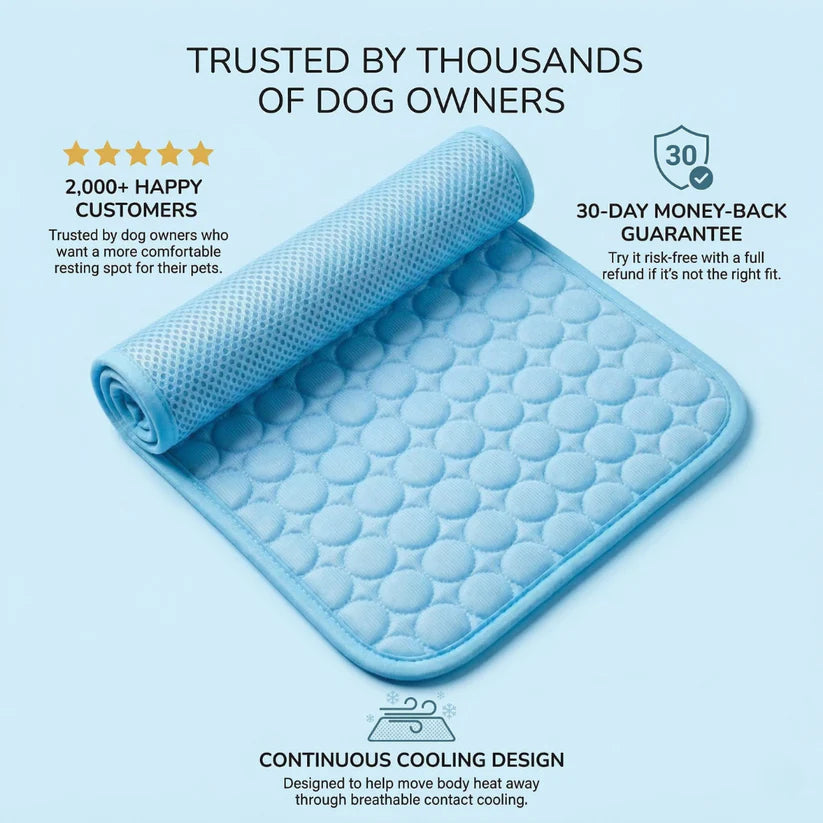 Pet Cooling Mat | Protect Your Dog From Overheating With Continuous Heat Conduction-OA