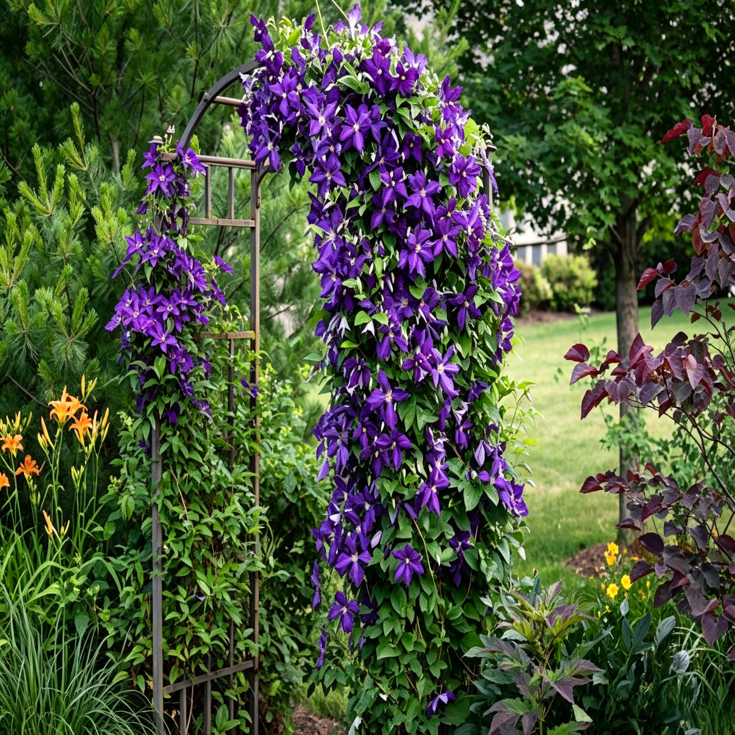 🔥50K+ SOLD! Grow Your Dream Garden: Non-Stop Blooming Clematis Seeds – Bloom All Summer Long!-EV