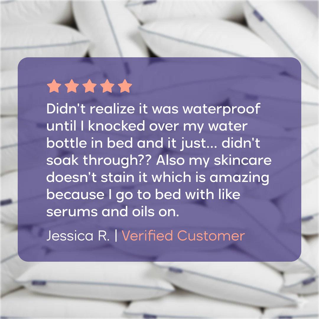Mellow Sleep | Hotel Pillow Waterproof & Stain-Resistant Cloud-Soft Hypoallergenic Machine Washable Best Pillow of 2026-BP