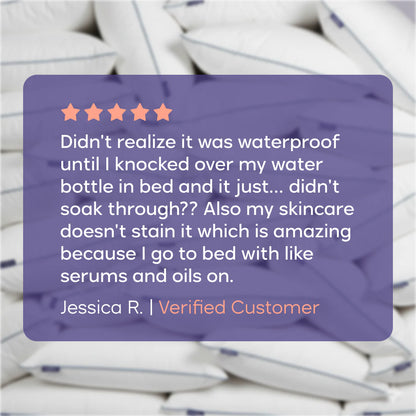 Mellow Sleep | Hotel Pillow Waterproof & Stain-Resistant Cloud-Soft Hypoallergenic Machine Washable Best Pillow of 2026-BP