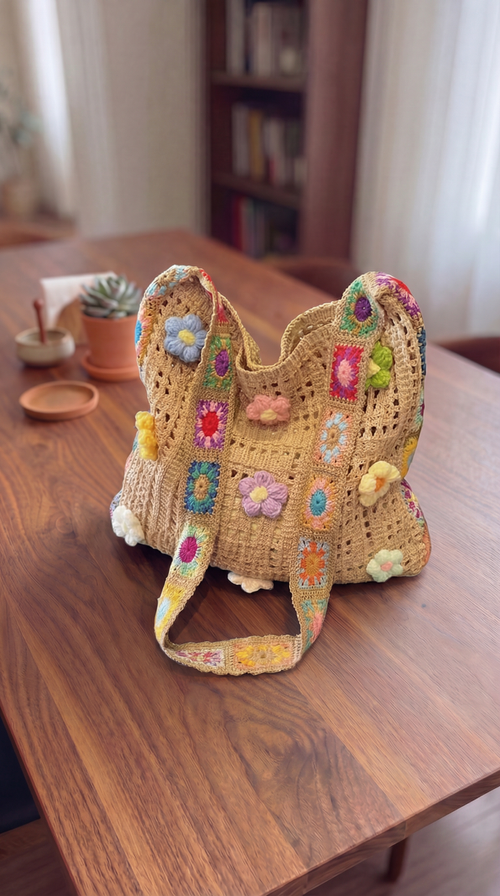 Meishichu - Crotchet HandBags-TY