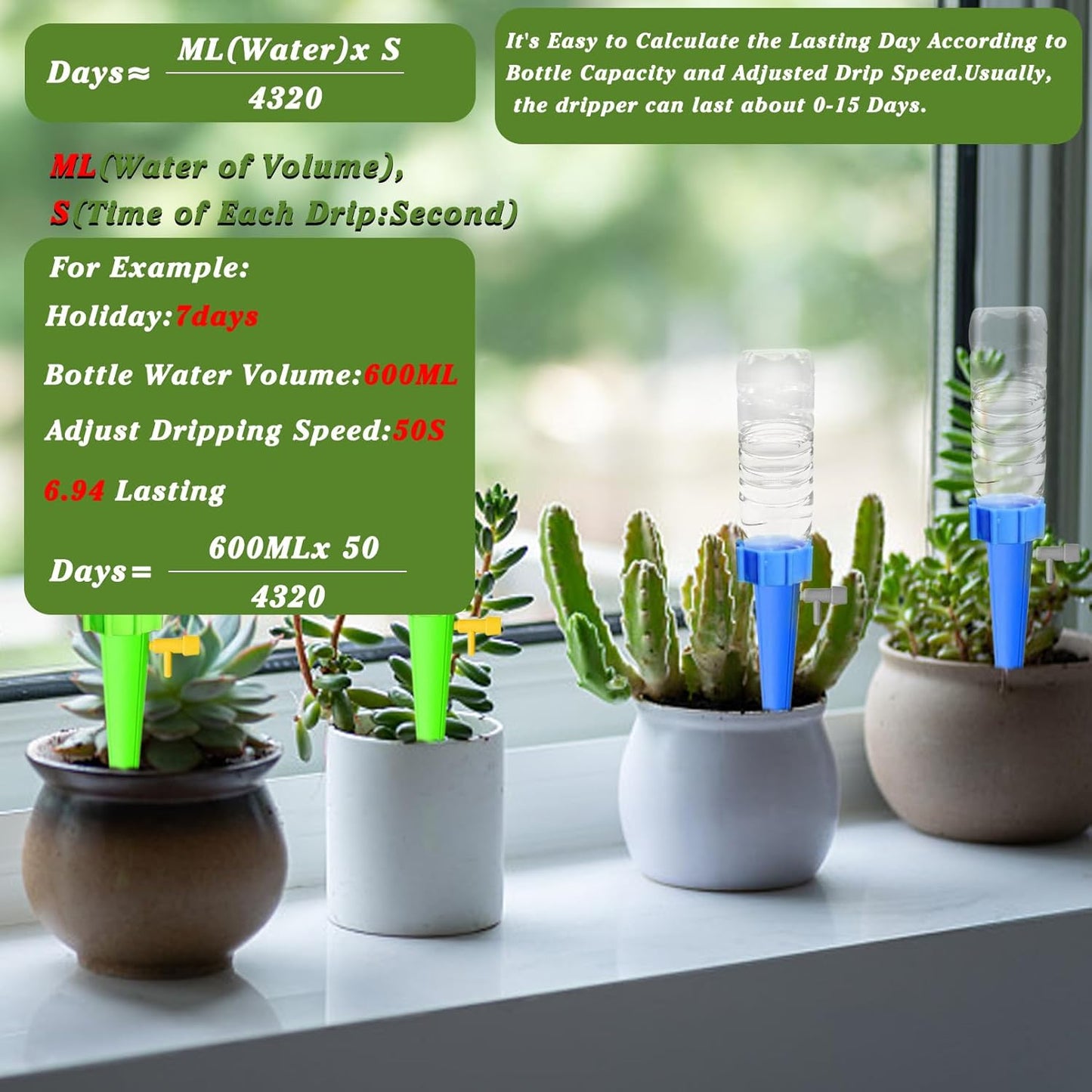 Automatic Watering Device, Lazy Person’s Watering Tool-OA
