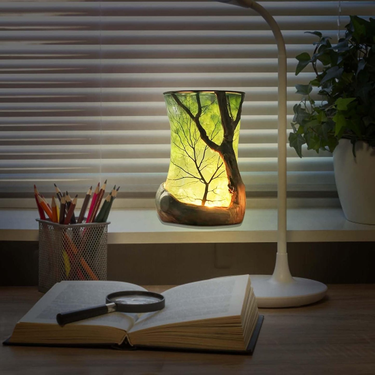 🔥“Enchanted Forest” Nature-Inspired Ambient Lamp-TY