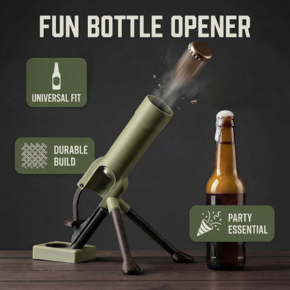 🔥50K+ SOLD! 🔥Beer Bottle Mortar Bottle Opener-OA