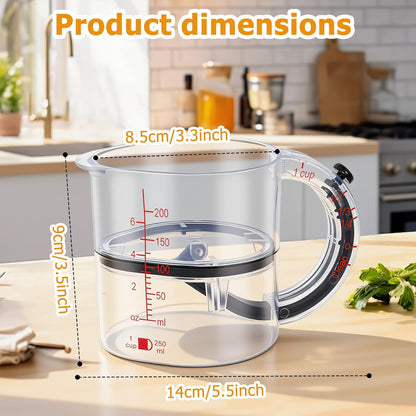 💥Early Spring Sale 60% OFF💚 4-in-1 Adjustable Measuring Cup with Base-OA