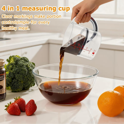 💥Early Spring Sale 60% OFF💚 4-in-1 Adjustable Measuring Cup with Base-OA