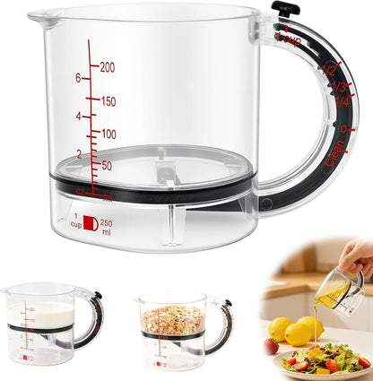 💥Early Spring Sale 60% OFF💚 4-in-1 Adjustable Measuring Cup with Base-OA