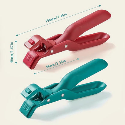 Pinzas Multiusos Anti-Escaldaduras para Tazón, 2PCS Pinzas Anticalor para Tazones Calientes, Platos, Grips, Tenazas, Abrazaderas para Cocina, Pinza Antiescaldado de Silicona Antideslizante para Platos Calientes - BP