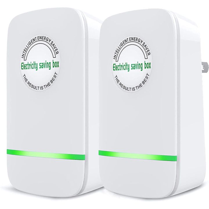 ⏰ÚLTIMO DÍA 49% DE DESCUENTO🔥Caja de Ahorro de Energía Enchufable con Enchufe Americano Diseño Actualizado 2026, Compatible con Rango de Entrada de 90-250V-EV
