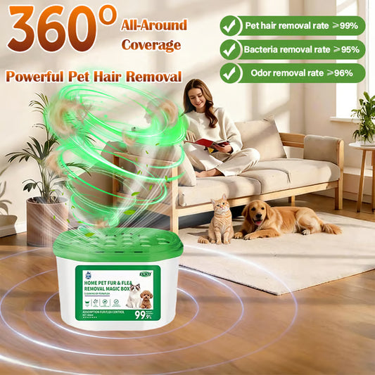 🔥Nueva colección 2026 - Preventa por tiempo limitado⏰Caja Mágica para la Eliminación de Pelo y Olores de Mascotas en Casa🏠 -KKK
