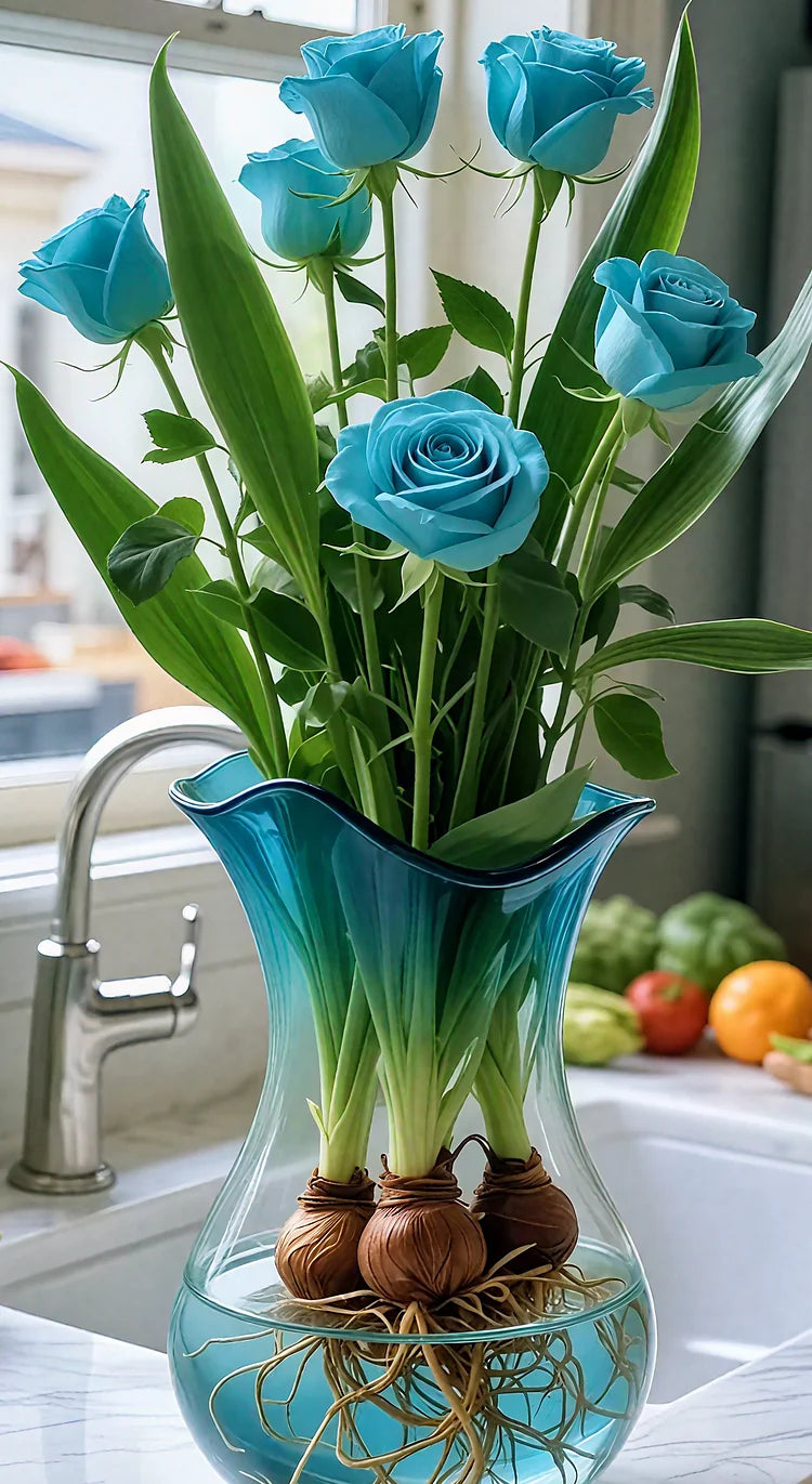 🌹 Hydroponic Roses – Bloom Without Soil! 🌹-TY