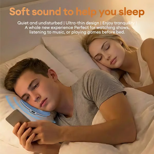 🏆Flash Sale⚡ 50K+ SOLD!-Ultra-Thin Bluetooth Pillow Speaker -KKK