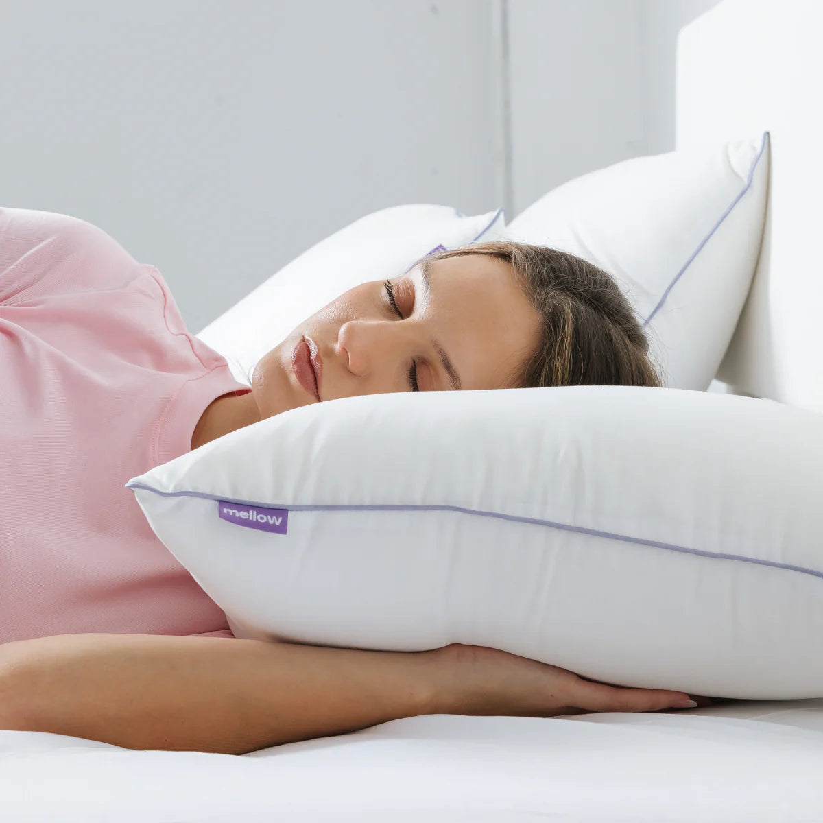 Mellow Sleep | Hotel Pillow Waterproof & Stain-Resistant Cloud-Soft Hypoallergenic Machine Washable Best Pillow of 2026-BP