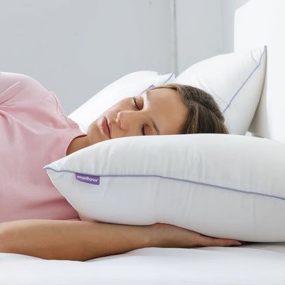 Mellow Sleep | Hotel Pillow Waterproof & Stain-Resistant Cloud-Soft Hypoallergenic Machine Washable Best Pillow of 2026-BP