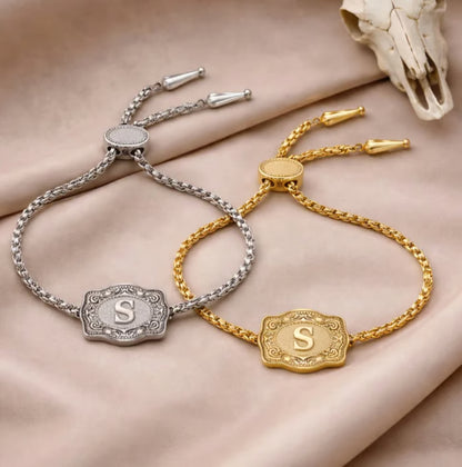 🏇Handmade Country Letter Bracelet -KKK