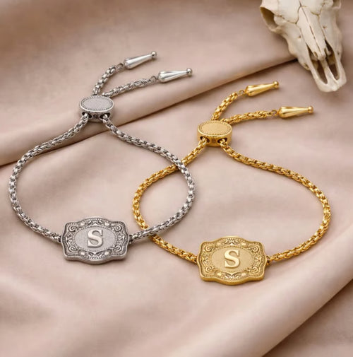 🏇Handmade Country Letter Bracelet -KKK