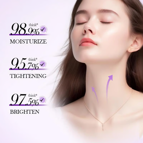 Roller Massage Neck Cream 🧴 Collagen & Hyaluronic Acid -KKK