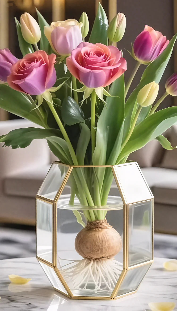 🌹 Hydroponic Roses – Bloom Without Soil! 🌹-TY