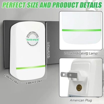 🔥Energy Saver Plug-In Power Box with US Plug 2026 Updated Design -KKK