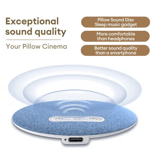 🏆Flash Sale⚡ 50K+ SOLD!-Ultra-Thin Bluetooth Pillow Speaker -KKK