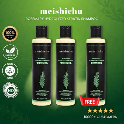 🔥Final 3 Hours: 70%OFF🔥 Rosemary Hydrolyzed Keratin Shampoo-EV