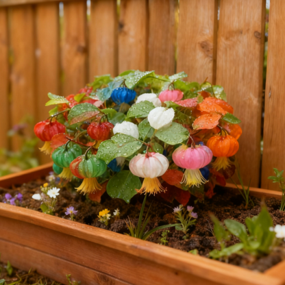 🌹Mother's Day Special🎁  Lantern Flower Seeds — Grow Your Own Miniature Garden Lights 🌱✨-TY