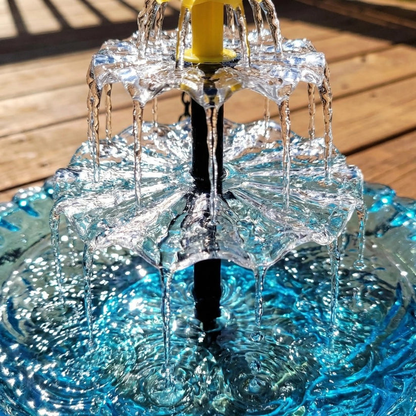 🐦2026 Spring special offer--Solar Cascade Hanging Bird Bath Fountain -KKK