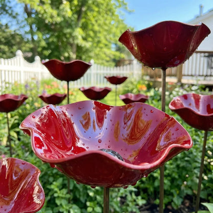 💖🎁2026 Mother's Day Gifts 50% Off--🎁Handmade Metal Flower Garden Stake🐦-TY