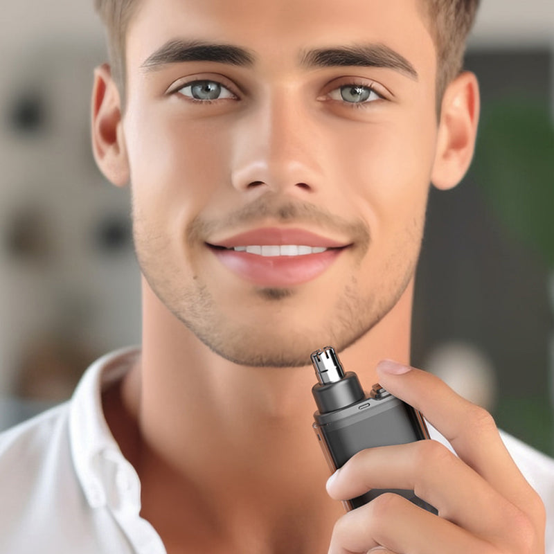 👃 Smart Electric Nose Hair Trimmer | HALF PRICE 50% OFF! | Painless Grooming & Waterproof Design | Perfect Personal Care Gift 🎄✨-OA