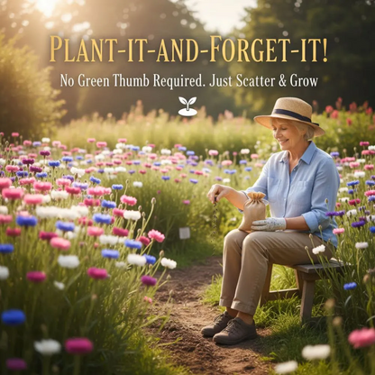 🌱Premium Cornflower Seeds(Assorted Colors)🌸-OA