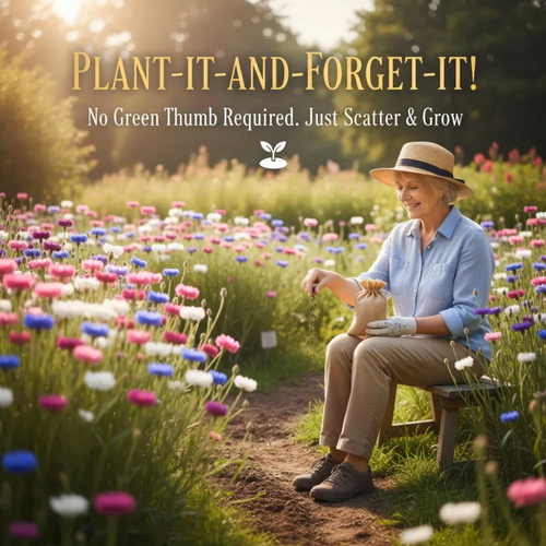 🌱Premium Cornflower Seeds(Assorted Colors)🌸-OA