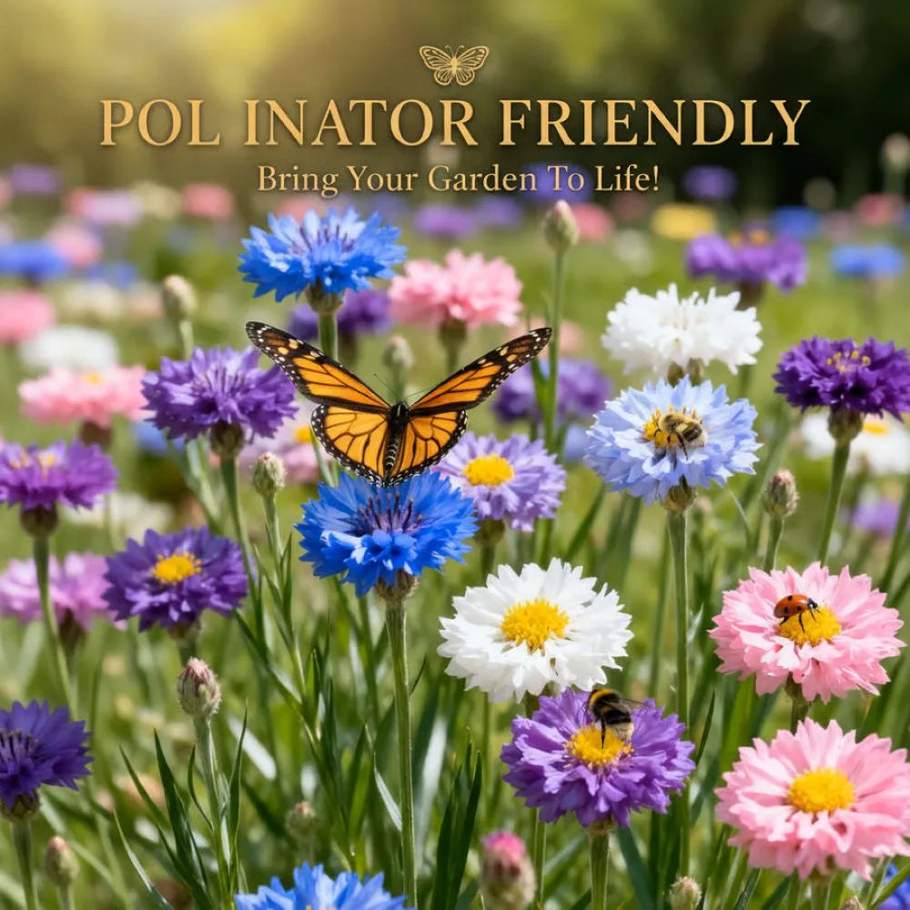🌱Premium Cornflower Seeds(Assorted Colors)🌸-OA