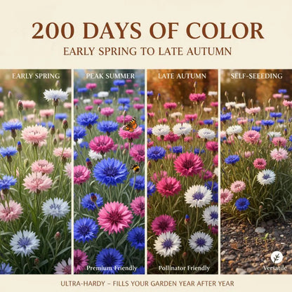 🌱Premium Cornflower Seeds(Assorted Colors)🌸-OA