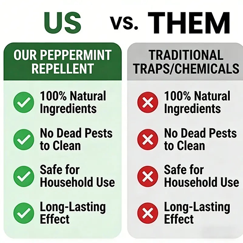 🚫🐀 12-Pack Popular Natural Rodent Repellent Balls-OA