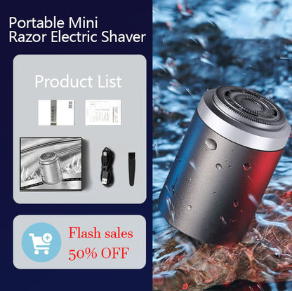 🔥Final 3 Hours: 70%OFF🔥Newest Mini Portable Electric Shaver-OA