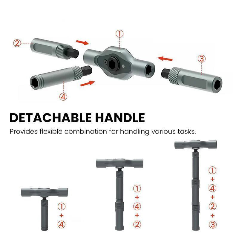 🔥Final 3 Hours: 70%OFF🔥Multifunction Ratchet Set - 24 in 1-OA
