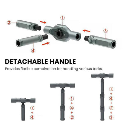 🔥Final 3 Hours: 70%OFF🔥Multifunction Ratchet Set - 24 in 1-OA