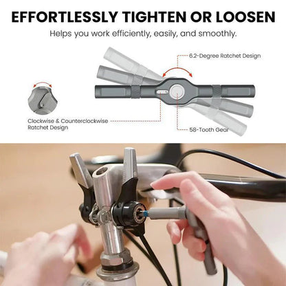 🔥Final 3 Hours: 70%OFF🔥Multifunction Ratchet Set - 24 in 1-OA
